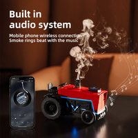 Humidificador de Aire de Escritorio con Diseño de Tractor, Reproductor de Música Bluetooth, Difusor de Aroma con Efecto de Niebla de Medusa, para Relajación en el Hogar