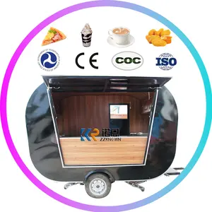 Multifunktion ale kunden spezifische mobile Food Truck Pizza Hamburger Vending Van Cart Voll ausstattung Konzession Food Trailer