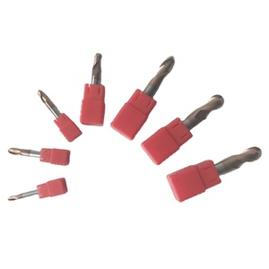 Factory OEM Customizable 4-Flute <strong>Tungsten</strong> Carbide Ball Nose <strong>End</strong> <strong>Mill</strong> R0.5-R10 with Altin Coating - Product Image 1
