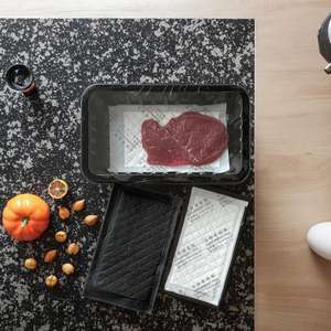 Tampons absorbants jetables écologiques pour l'emballage des fruits, papier absorbant à faible coût pour aliments frais et viande, pour usage domestique - Product Image 1