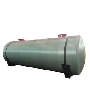 Tanque de armazenamento de aço carbono asme subterrâneo pode ser usado para água, esgoto da loja, gasolina, óleo diesel, querosene
