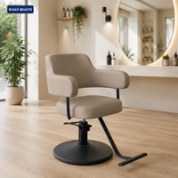 Chaise de salon hydraulique moderne, chaise de barbier, chaise de coiffure pour styliste, mobilier de salon