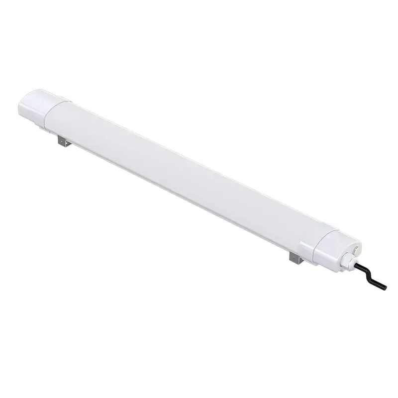 Corridor d'entrepôt Tri Proof Light Anti Glare Solid Ip65 Waterproof Led Weatherproof Surface Mount tri-proof light