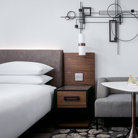 Meubles d'hôtel modernes 4-5 étoiles, ensemble de meubles de chambre à coucher, projet hôtelier de luxe Odessa Marriott USA, solution unique