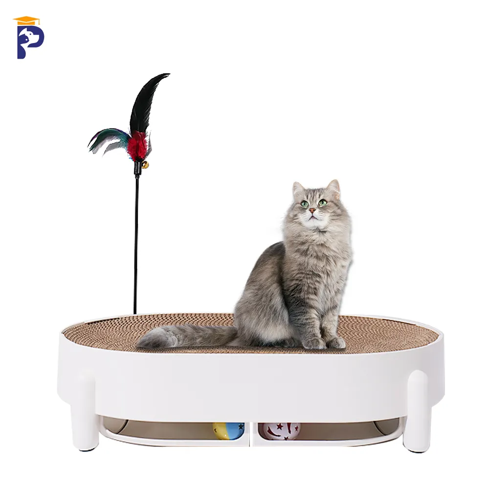 Modern cat furniture luxury cat toys scratcher pad cat scratching wholesale
