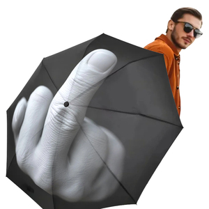 Compact Travel Folding Iron <b>Frame</b> Manual Umbrella Lightweight Portable Sun Rain for Handbag Custom Logo Low MOQ - Product Image 4