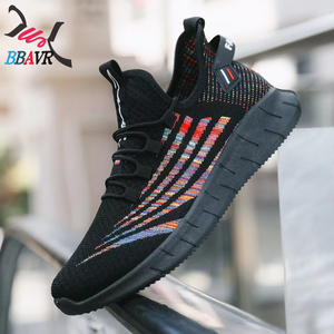 Nuevo Estilo de Zapatos Deportivos Casuales para Hombre, Transpirables, Color Gris y Negro, para Caminar al Aire Libre - Product Image 3