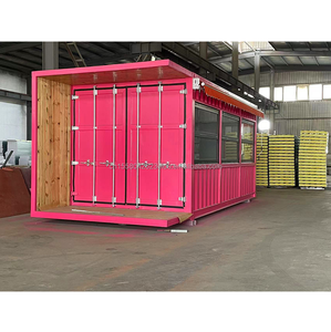 Contenedor Móvil Personalizado para Tienda, Barra Contemporánea, Cafetería Modular, Tienda de Conveniencia Portátil, Casa de Acero PINGUI 1 Año - Product Image 2