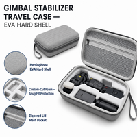 Custodia rigida in EVA per Osmo Pocket 4 Creator Kit, resistente all'acqua, alla polvere e agli urti, con set da viaggio