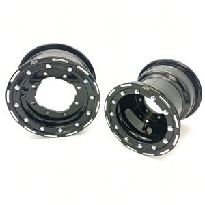 Rines Beadlock para <span class=keywords><strong>Cuatrimoto</strong></span> ATV Delanteros 10x5 4+1 y Traseros 9x8 3+5 para YFZ450 <span class=keywords><strong>Raptor</strong></span> Banshee TRX450 LTR450 KFX450 - Product Image 3