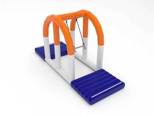 Obstáculo Inflable Aqua Swing - Pista de Desafío Acuática Flotante para Piscinas, Parques Acuáticos y Parques de Diversiones - Product Image 3