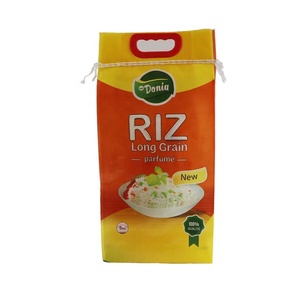 Tùy Chỉnh In Ấn Nhỏ Nhựa Gạo Đóng Gói Bao 5Kg 10Kg Sack De Riz 25 Kg 50 Kg Phẳng Bootm Túi Gạo Với Xử Lý - Product Image 2