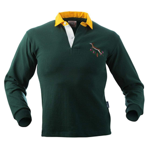 Camiseta de <span class=keywords><strong>Rugby</strong></span> Tradicional de Sudáfrica Personalizada de Tontons - Product Image 1