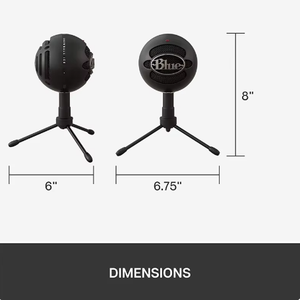 Microphone à condensateur USB Blue Snowball Ice original avec support trépied pour téléphone, PC, jeux en ligne Blue Snowball Ice - Product Image 4