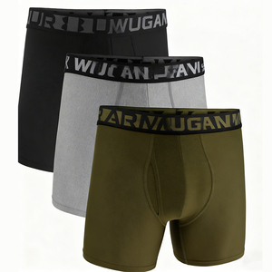 Sous-vêtements pour hommes Hex Technology, boxers, séchage rapide, respirant, <span class=keywords><strong>anti</strong></span>-odeur, sport, fitness, entraînement, course à pied, compression, soutien - Product Image 2