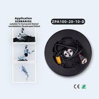 Actuadores Robóticos ZBDynamiX con Motores DC sin Escobillas y Doble Codificador, Exoesqueleto Robótico Humanoide con IA para Caminar