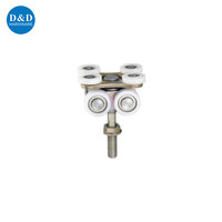 Rouleau de porte coulissante Accessoires de salle de bain Poulie de porte de douche Accessoires de rouleau suspendu