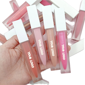 MLM Last Rose Nude Mineral <b>Lip</b> Gloss Waterproof Liquid Glossy Vegan Shimmer Makeup Cosmetics Private label <b>lip</b> gloss - Product Image 1
