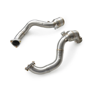 Tubo de Escape de Alto Flujo para Aston Martin <span class=keywords><strong>DB12</strong></span> 4.0T 2023-2025, Acero Inoxidable SS304, Rendimiento de Carreras, Mejora de Potencia - Product Image 5