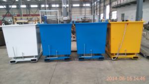 Harga terbaik dari Loader Tilt Bucket <span class=keywords><strong>Forklift</strong></span> lampiran Tipping Bin Self Dumping Hopper dalam kondisi baik - Product Image 6