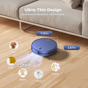 <span class=keywords><strong>Robot</strong></span> Aspiradora Inteligente Recargable con Control Wifi para Limpieza en Seco y Húmedo, <span class=keywords><strong>Robot</strong></span> Aspiradora con Autovaciado - Product Image 5