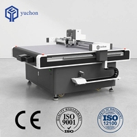 Machine de découpe oscillante CNC pour carton, vinyle, autocollants, acrylique avec CCD