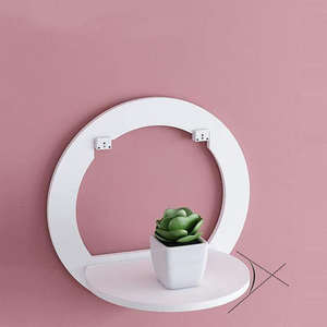 Étagère <span class=keywords><strong>murale</strong></span> pour téléviseur, étagère de rangement <span class=keywords><strong>d</strong></span>écorative pour la maison, pour la chambre à coucher, le chevet, pour contenir des pots de fleurs et des articles de garde-robe - Product Image 5