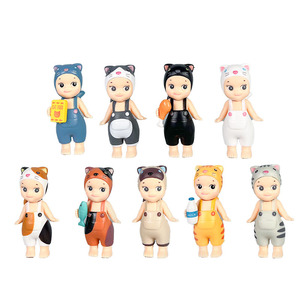 Nuevo Producto Transfronterizo: Mini Figura de Gato Congelado, Soporte para Teléfono con Diseño de Ángel, Caja Sorpresa, Decoración para Teléfono, Cupido, Anime de Moda, Plástico - Product Image 5