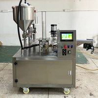 Machine de remplissage et de scellage de yaourt grec peu coûteuse pour usage commercial