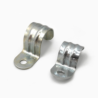 Collier de serrage demi-selle en acier inoxydable en forme de U