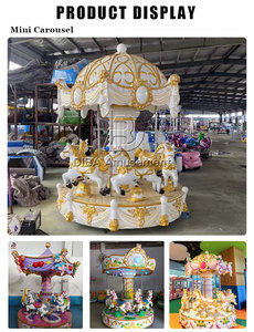 Usine directement en gros Mini carrousel Carrousel musical de Noël Merry-Go Carrousel - Product Image 6
