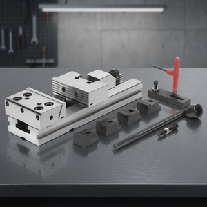 FERVI Precision Morsa Vise 175mm 500N for <b>Bench</b> Use - Product Image 2