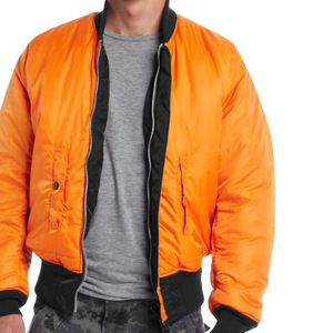 New <strong>Navy</strong> Flight Men Ma-1 Reversible <strong>Jacket</strong> Mens <strong>Padded</strong> <strong>Jacket</strong> - Product Image 5