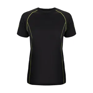 High Quality Gym Technical Sports Men's T shirt With Silicon