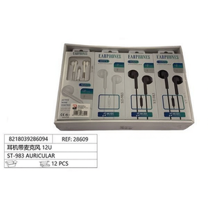 Auricular Earphones With Microphone 12U ST-983 Music Active Noise Control 12 Pcs - Product Image 3