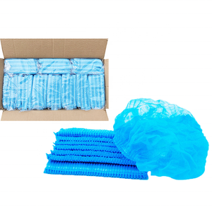 Bonnet <span class=keywords><strong>Charlotte</strong></span> jetable non tissé en PP, filet à cheveux bouffant certifié CE pour usage hygiénique - Product Image 4