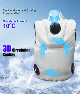 Gilet d'hiver intelligent pour <span class=keywords><strong>activités</strong></span> extérieures avec réfrigération semi-conductrice, vêtement climatisé pour des <span class=keywords><strong>activités</strong></span> nocturnes en extérieur plus sûres - Product Image 6