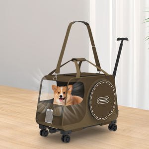 Groothandel Luxe Wandelwagen Voor Huisdieren Leverancier China Aangepaste Wandelwagen Voor Oudere Honden - Product Image 1