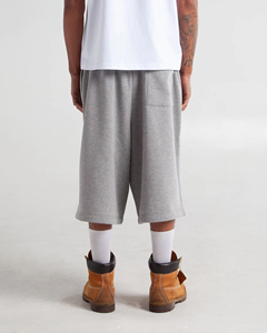 New Trendy OEM Custom Dtg Printed <strong>Three</strong> <strong>Quarters</strong> 3/4 Baggy Track <strong>Pants</strong> Men's Distressed Vintage Acid Wash Sweat Short <strong>Pants</strong> Men - Product Image 2