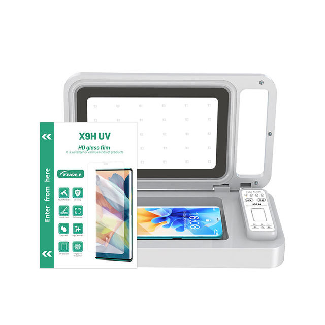 Ultra Curved Screen Guard Sheet Bonding Laminator Vacuum Uv Curing Machine for Samsung S22 S21 Protector Film