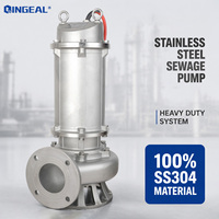 Pompe submersible semi-automatique en acier inoxydable 1,5 CV avec interrupteur à flotteur pour eaux usées domestiques en Afrique