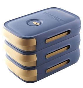 Caja de Almacenamiento de Huevos Rectangular de Plástico, Contenedor de Tres Niveles para Preservar la Frescura de los Huevos, Fácil de Recoger - Product Image 2