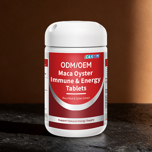 Compléments alimentaires à base de plantes certifiés GMP pour hommes adultes OEM CAXIN, extrait de racine de maca et d'huître, comprimés pour la santé, soin de la fonction immunitaire, énergie - Product Image 3