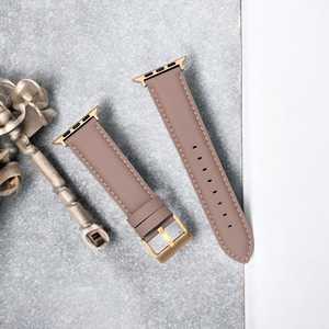 Correa de Cuero Genuino de Lujo Upro para Reloj Apple Series 11 10 9 8 7 6 Ultra 2 SE 49mm 46mm 42mm, Correa de Reloj de Cuero a la Moda - Product Image 4