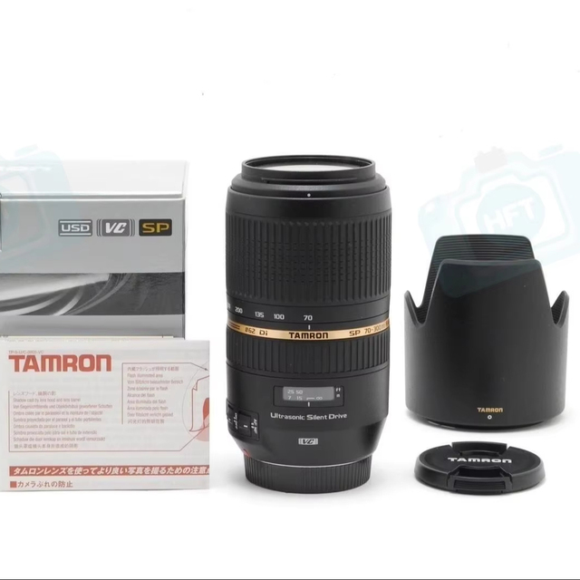 HFT Professional Tamron SP 70-300mm F/4-5.6 Di VC USD Full-Frame Digital Camera Lens Zoom for F Mount 62mm Filter Wholesale