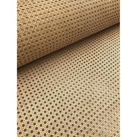 Rollo de caña de mimbre, Hexagonal Natural rollo de malla, muebles blanqueados, tejido abierto con la mejor calidad