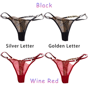 2026 Intimo <span class=keywords><strong>da</strong></span> donna di alta qualità in pizzo, con taglio a V e perizoma, a vita alta, con dettagli traforati, seducente e regolabile - Product Image 5