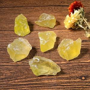 Citrine naturelle brute, pierre jaune, spécimen minéral, pierre énergétique de guérison pour le Reiki, décoration intérieure, artisanat, vente en gros - Product Image 5