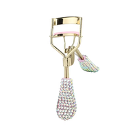 Recourbe-cils de luxe en strass, kit de rehaussement de cils irisé AB Crystal Bling, accessoires de beauté pour salon de maquillage
