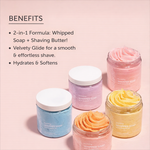 Produits CPNP personnalisés, 3 parfums, beurre à raser nourrissant à l'huile d'amande, savon fouetté pour éliminer la saleté, les points durs et adoucir - Product Image 2